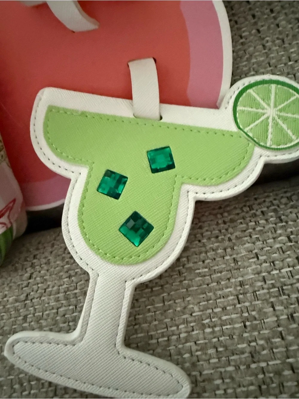 🍸NEW🍸Cocktail Gift Tag Set - Pink, Orange, Green